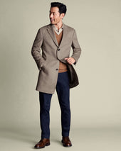 Pure Wool Overcoat