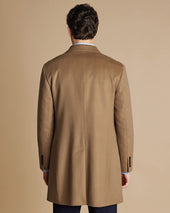 Light Wool Overcoat