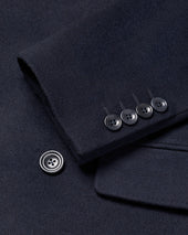 Double Breasted Pure Wool Overcoat