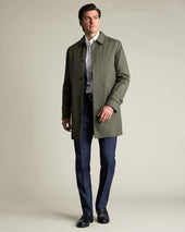 Showerproof Raincoat Green