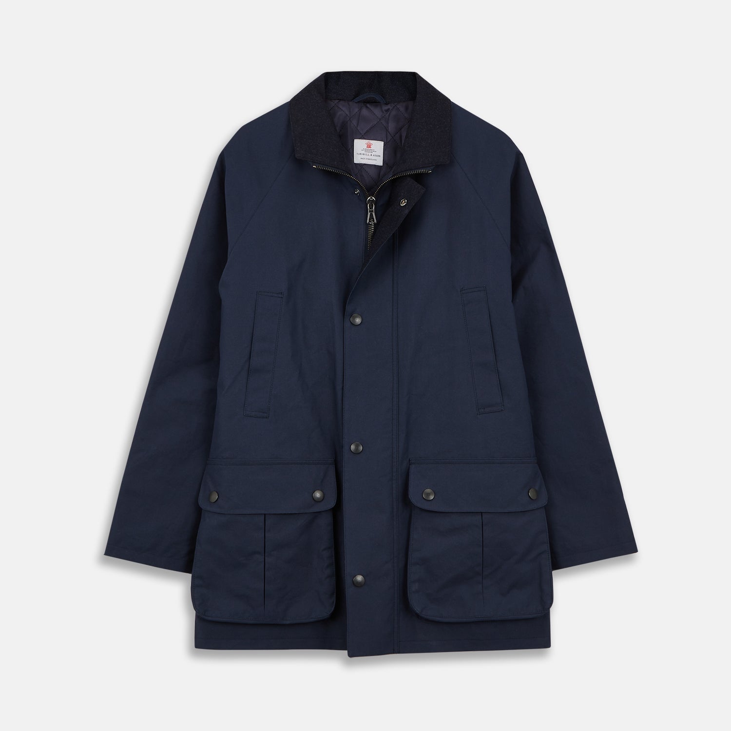Dry Waxed Cotton Field Jacket