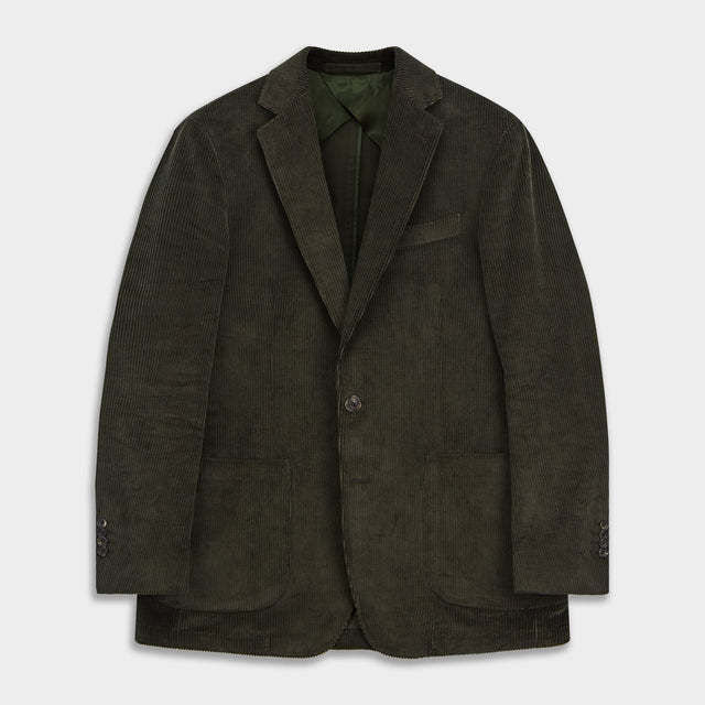 Olive Green Corduroy Jacket