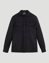 Overshirt Merino Wool Black