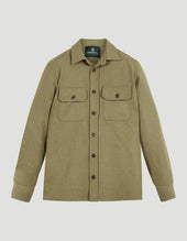 Overshirt Merino Wool Camel