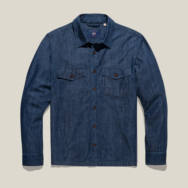 Overshirt – Classic Fit – Lightweight Denim