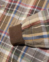 Linen Varsity Jacket