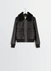 Leather Blouson