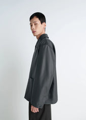 Leather Workwear Jacket