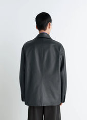 Leather Workwear Jacket