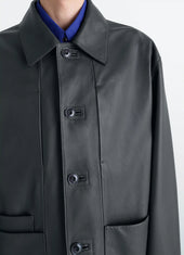 Leather Workwear Jacket