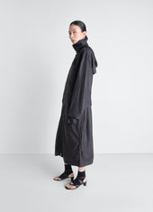 HOODED RAINCOAT IN LIGHT NYLON
