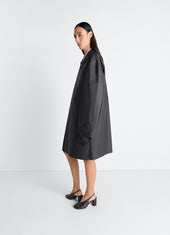 Raincoat In Resinated Cotton
