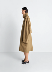 Car Coat In Ventile Cotton