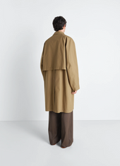 Car Coat In Ventile Cotton