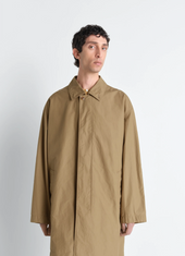 Car Coat In Ventile Cotton
