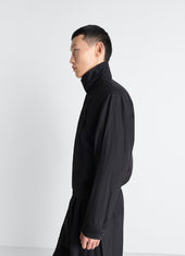 Short Blouson In Linen Viscose