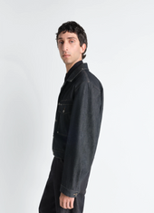 Trucker Jacket With Studs In
