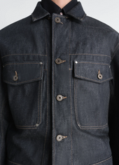 Trucker Jacket With Studs In
