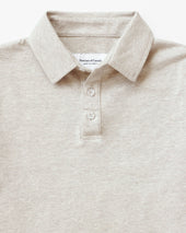 Sunday Polo Shirt Oatmeal - Unisex