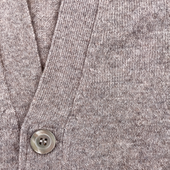Cashmere Sleeveless Cardigan In