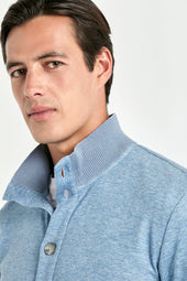 Ocean Jersey Cardigan Made In Italy
