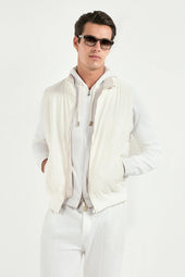 Off-white vest - Made in Italy