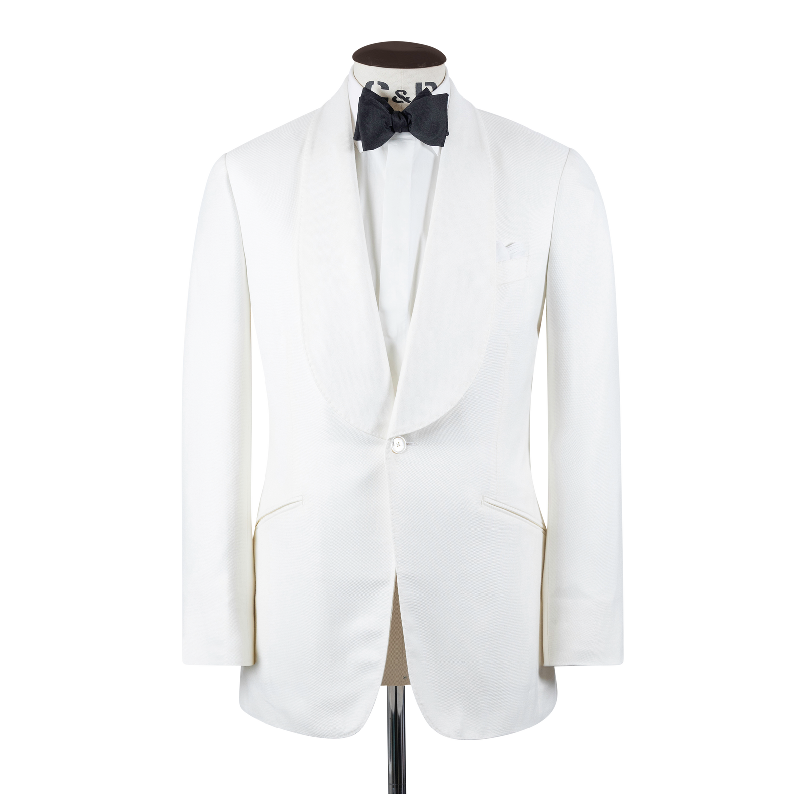 Wide Shawl Lapel Jacket In Bamboo