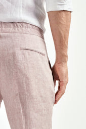 Old Linen Relaxed Shorts Made In Italy