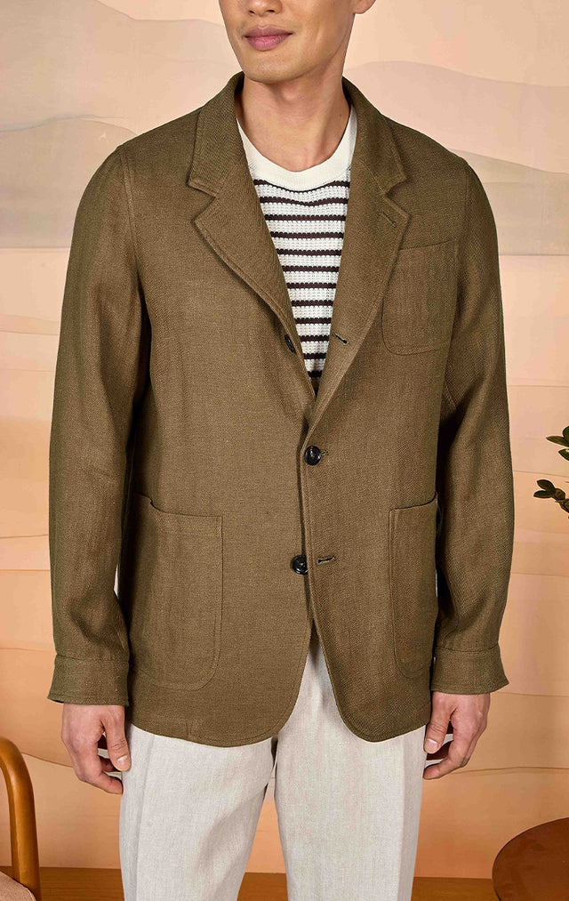 Olive Twill - Weekend Jacket