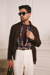 Bronte Linen Check Shirt
