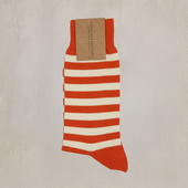 Striped Cotton Socks In