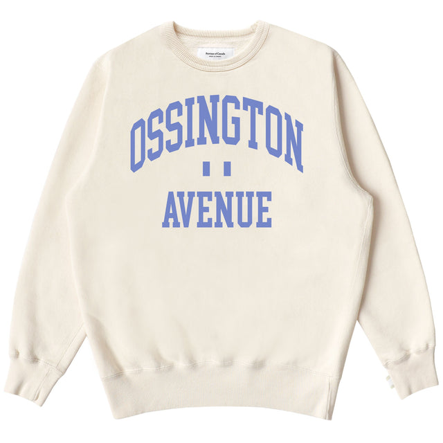 Ossington Fleece Sweatshirt Cream - Unisex