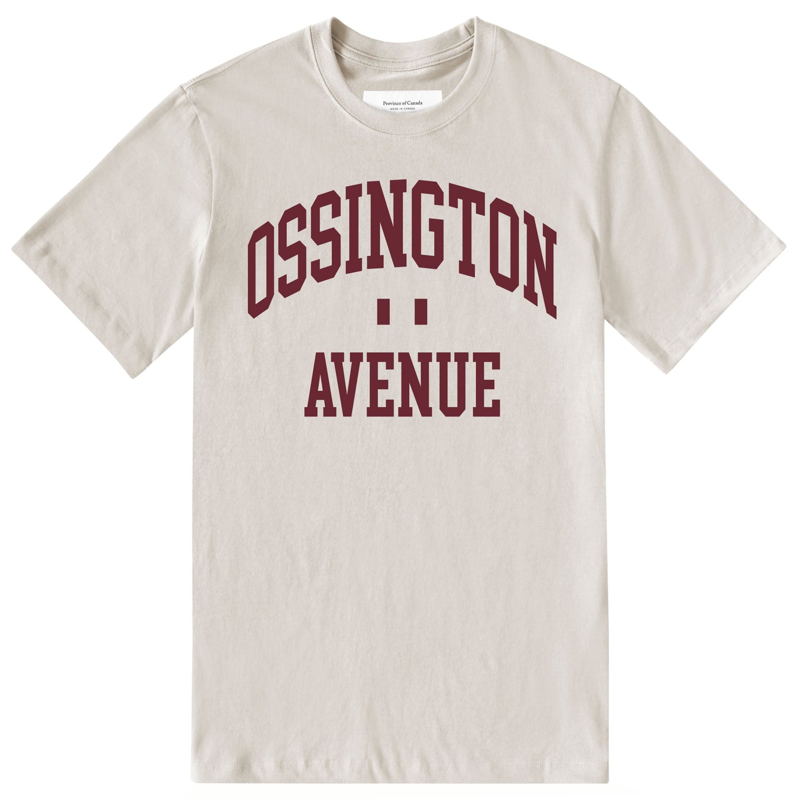 Ossington Tee Putty Unisex