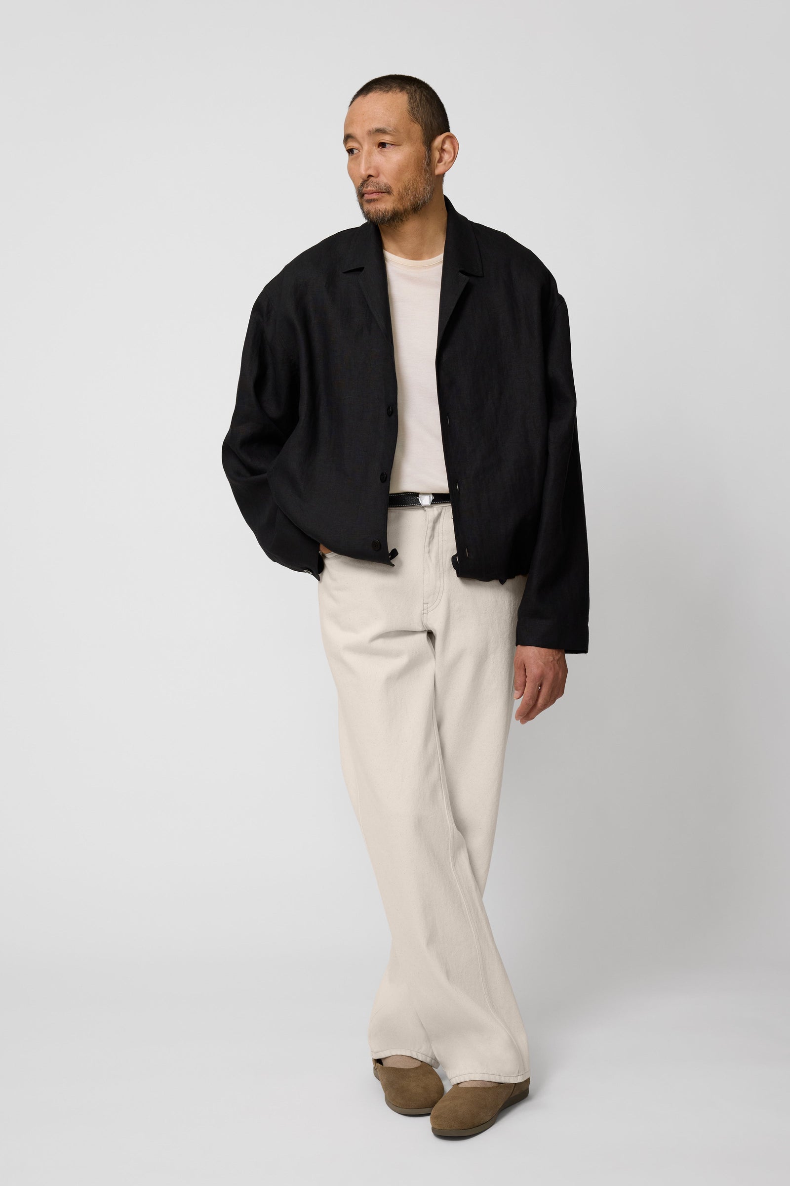 Lounge Blouson Washed Linen