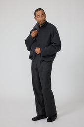 Reversible Blouson Brushed Merino Wool