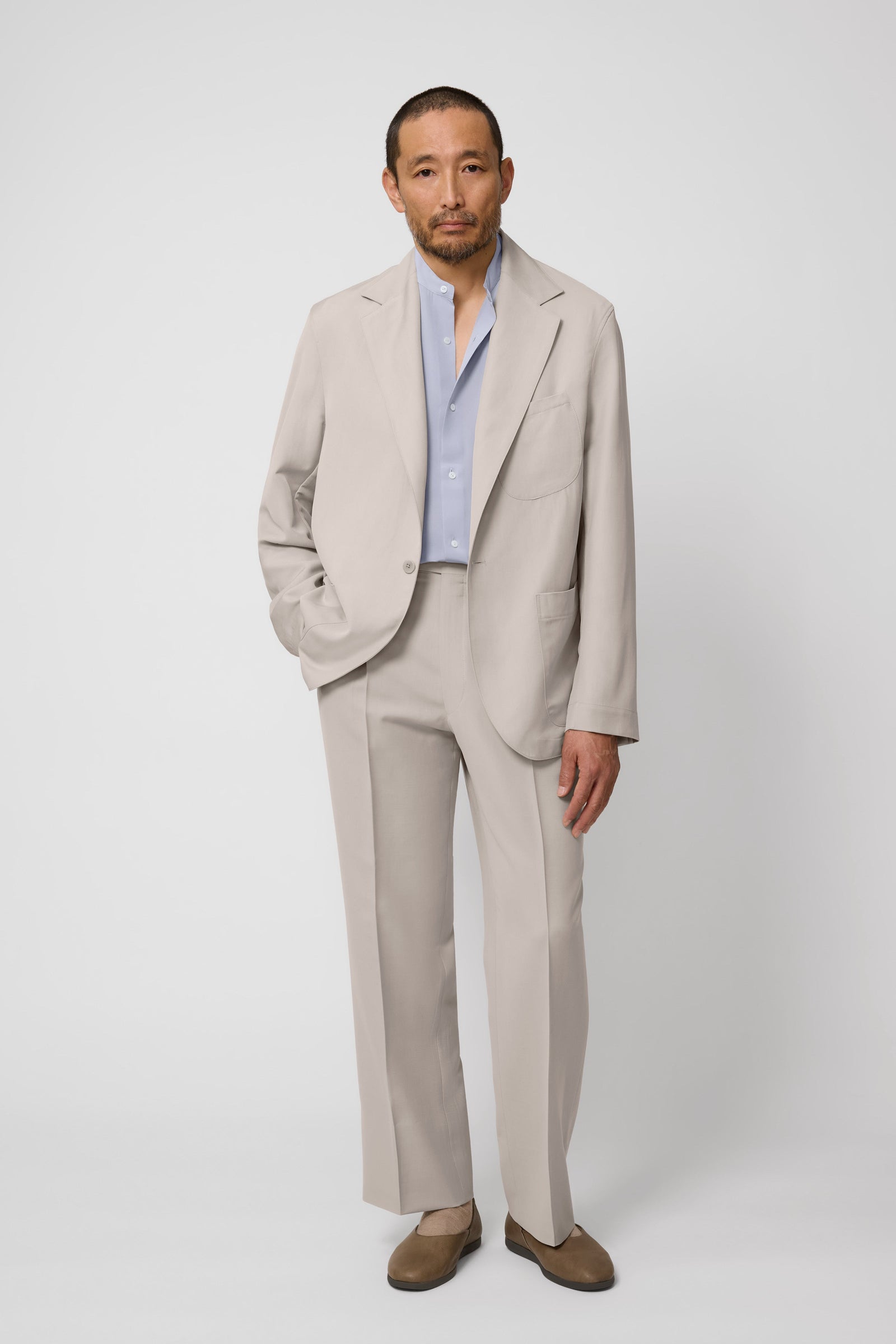 Single Breasted Shirt Jacket