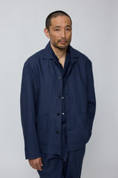 Lounge Jacket Washed Linen