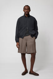 Blouson (Midnight Silk Mohair Twill)