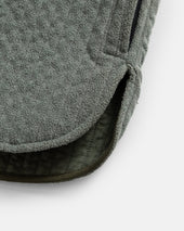 Outworker Shirt Oregano Quilted Brushed Pile Double Face Cotton