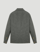 Overshirt Merino Wool Grey