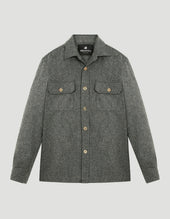 Overshirt Merino Wool Grey