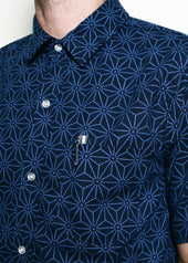 Oxford Shirt Asanoha