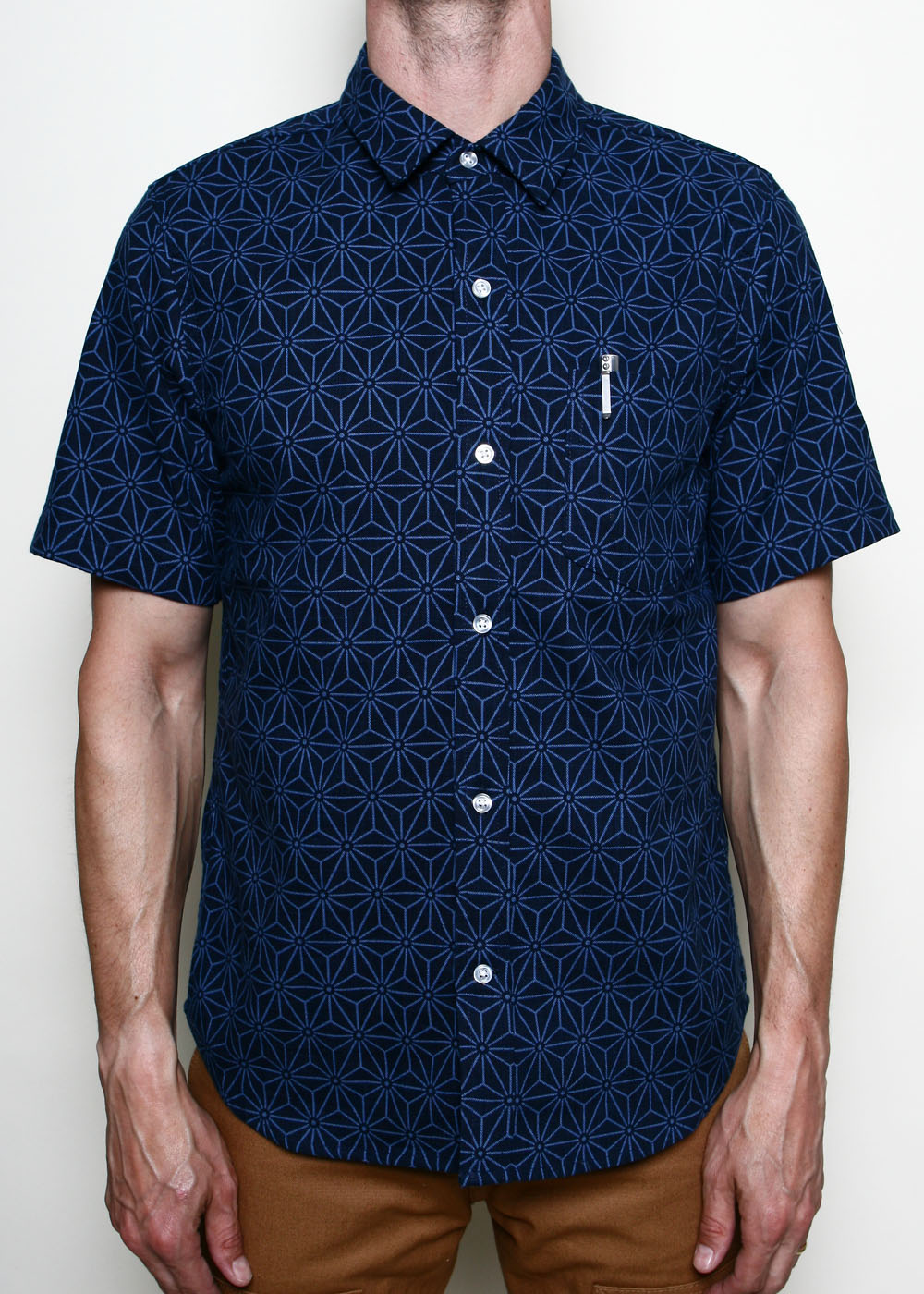 Oxford Shirt Asanoha