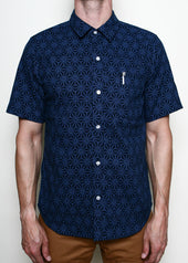Oxford Shirt // Indigo Asanoha