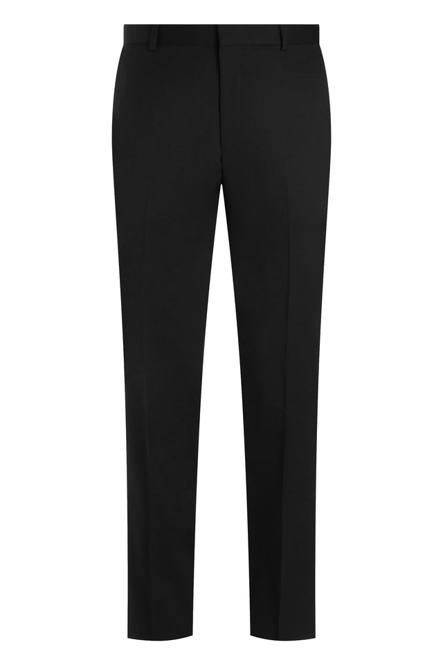 Navy Cotton Twill Trouser