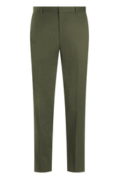 Olive Cotton Twill Trouser