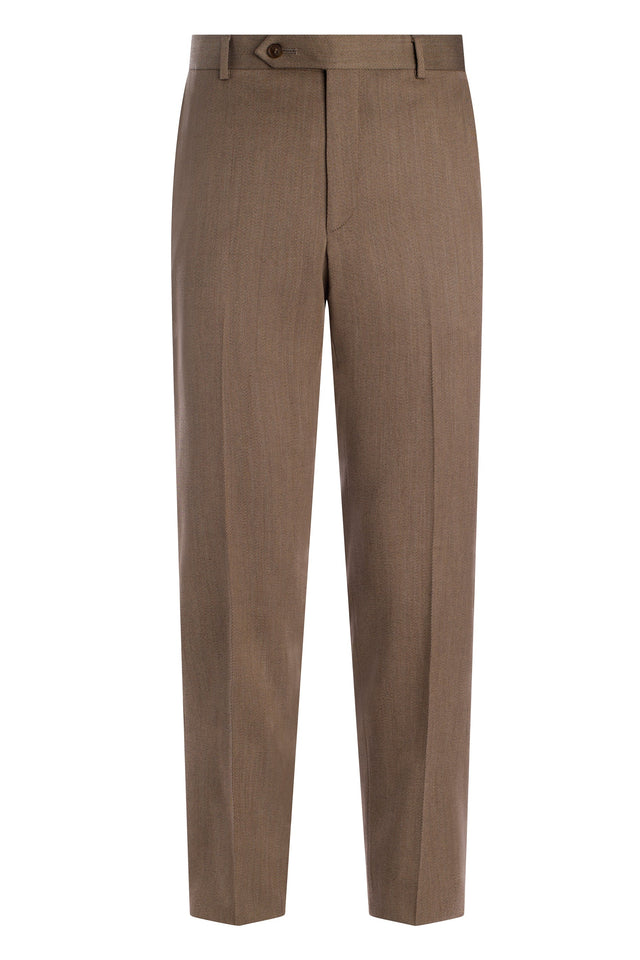 Tan Twill Trousers