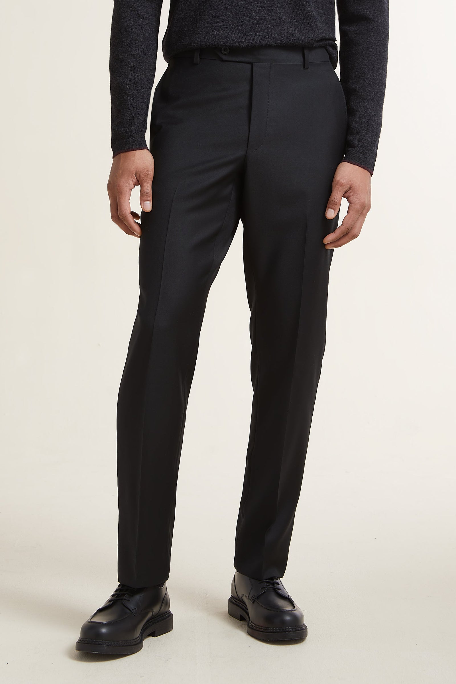 Super 110 S Smart Wool Serge Trousers