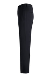 Navy Super 110's Smart Wool Serge Trousers