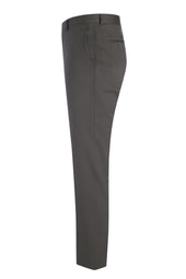 Taupe Super 110's Wool Serge Trousers